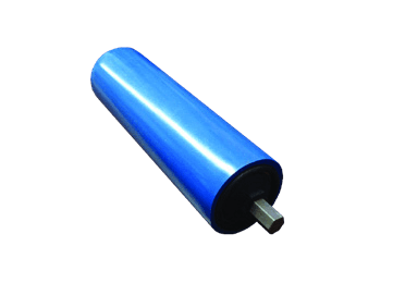 Blue conveyor roller