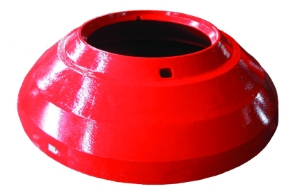 Crusher cone liner