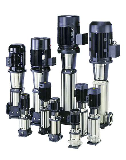 Multistage pump set